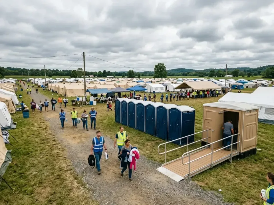 disaster-relief-camp-restrooms-010 — frequently asked questions, Dumpster & Portable Bathrooms Rental in Horace, ND